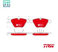 Brake pads GDB1498DTE TRW for BMW 1 Coupe 7 5 5 Touring 6 6 Convertible 3 X1