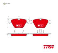 BRAKE PAD SET DISC BRAKE GDB1498DTE FOR BMW N52 B25 BE 2.5L M54 B30 3.0L 6cyl