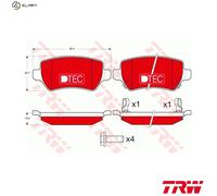 Fits TRW GDB1515DTE BRAKE PADS /R/ASTRA 01- UK Stock