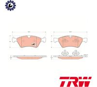 BRAKE PAD SET DISC BRAKE GDB1642 FOR MERCEDES-BENZ R-CLASS M-CLASS G-CLASS 3.0L