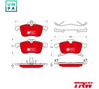 TRW brake pad set, disc brake, article no.: GDB1668DTE