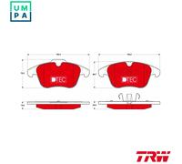 TRW GDB1683DTE Brake pad set