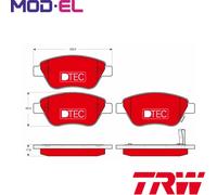 BRAKE PAD SET DISC BRAKE GDB1700DTE FOR OPEL CORSA/Hatchback/Van ADAM FIAT