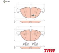 TRW Brake Pads GDB1728 – Disc Brake Set for BMW X5, X6