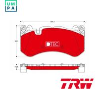 BRAKE PAD SET DISC BRAKE GDB1734DTE FOR MERCEDES-BENZ SLS/AMG/Roadster CLS 6.2L