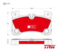 BRAKE PAD SET DISC BRAKE GDB1775DTE FOR VW AUDI PORSCHE BAR 4.2L 8cyl TOUAREG Q7