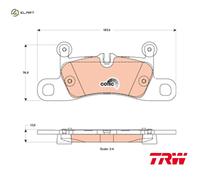 BRAKE PAD SET DISC BRAKE GDB1875 FOR VW PORSCHE BOXSTER/Spyder CAYENNE/SUV 3.0L