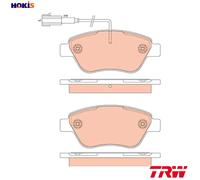 TRW Brake Pad Set GDB1879 for FIAT 500/500 C/Panda (Hatchback/Van)