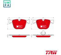 TRW GDB1892DTE Brake pad set