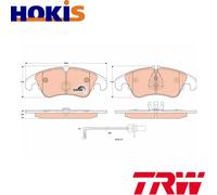 BRAKE PAD SET DISC BRAKE GDB1908 FOR AUDI A7/Sportback A6/Allroad/C7 CZVD 3.0L