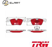 BRAKE PAD SET DISC BRAKE GDB1919DTE FOR BMW 2/F0/Convertible/F3/F87/4/F1 2.0L