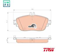 TRW Brake Pad Set GDB1932 - Fits Infiniti Q30 (2015+) 1.5 Diesel, Mercedes-Benz
