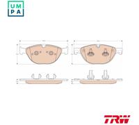 TRW GDB1963 Brake pad set