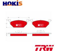 BRAKE PAD SET DISC BRAKE GDB1984DTE FOR VW POLO/Van/VI/IV UP GOLF/III/VAN 1.4L