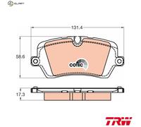 TRW Brake Pad Set GDB2029 - Fits Land Rover Range Rover IV & Sport (2012-2016)