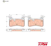 2x ✅Fits TRW GDB2061 Brake Pad Set, disc brake GDB2061 As part of ZF ⭐UK Seller⭐