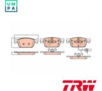 BRAKE PAD SET DISC BRAKE GDB2127 FOR AUDI A4/B9/Allroad A5/Sportback DTNB 2.0L