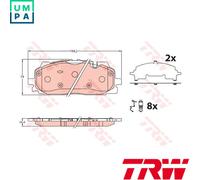 BRAKE PAD SET DISC BRAKE GDB2190 FOR AUDI Q5 Q7/Van A4/B9/Allroad A5/Sportback
