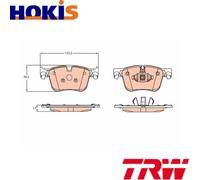 BRAKE PAD SET DISC BRAKE GDB2193 FOR PEUGEOT 5008/II/Van 3008/SUV 508/SW OPEL