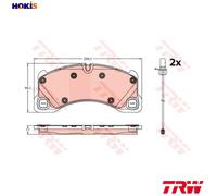 TRW GDB2243 Brake pad set