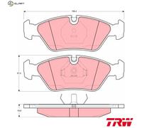 TRW Brake Pad Set GDB298 - Disc Brake for BMW Porsche Ferrari Alpina