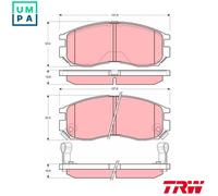 BRAKE PAD SET DISC BRAKE GDB3133 FOR MITSUBISHI FTO CHARIOT LEGNUM/VI LIBERO