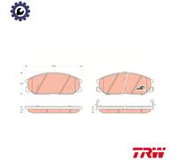 BRAKE PAD SET DISC BRAKE GDB3297 FOR HYUNDAI GRAND/STAREX/?? SATELLITE/Bus HR