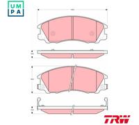 Fits TRW GDB3299 HAM PADS. FRONT ⭐UK Stock⭐