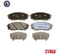 Brake pads GDB3452 TRW for KIA SORENTO I SORENTO I VAN