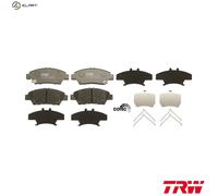 TRW Brake Pad Set GDB3493 - Front - Fits Honda Jazz III/IV, Fit III/IV
