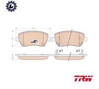 BRAKE PAD SET DISC BRAKE GDB3546 FOR NISSAN V-DRIVE NOTE/VERSA MARCH/ACTIVE 1.2L