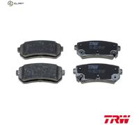 TRW GDB3641 Brake pad set