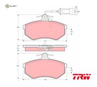 BRAKE PAD SET DISC BRAKE GDB404 FOR ZHONGHUA CHERY A5/20 COWIN/3 ELARA FORA 1.8L