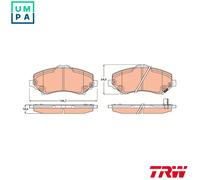 REAR SEMI-METALLIC BRAKE PADS FOR MITSUBISHI LANCER 03->. OUTLANDER 03-> SALE