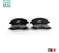 BRAKE PAD SET DISC BRAKE GH-410505 FOR DODGE CHRYSLER ECD/ECE 2.0L EBA 1.8L 4cyl