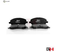 BRAKE PAD SET DISC BRAKE GH-410505 FOR DODGE CHRYSLER ECD/ECE 2.0L EBA 1.8L 4cyl