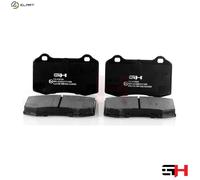 Gema Herrerías Brake Pad Set GH-410620 - Fits Seat, Peugeot, Citroën, Jaguar 1.8L 4cyl DS3 - Rear