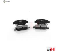 BRAKE PAD SET DISC BRAKE GH-411216 FOR HONDA CR-V/III/IV K24A11K24A 2.4L 4cyl