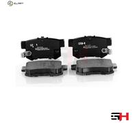 BRAKE PAD SET DISC BRAKE GH-411221 FOR ACURA HONDA INTEGRA CIVIC/IX/VII 2.4L