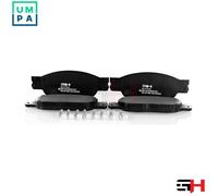BRAKE PAD SET DISC BRAKE GH-411512 FOR DAIMLER JAGUAR AJ8FT 4.2L 8cyl7G 2.7L