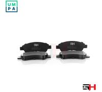 BRAKE PAD SET DISC BRAKE GH-411961 FOR PEUGEOT BOXER/Bus/Van/Platform/Chassis