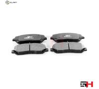 BRAKE PAD SET DISC BRAKE GH-412248 FOR MAZDA PY-Y8/ZA/VPS 2.5L PE-VPS 2.0L 4cyl