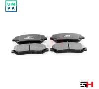 BRAKE PAD SET DISC BRAKE GH-412248 FOR MAZDA PY-Y8/ZA/VPS 2.5L PE-VPS 2.0L 4cyl