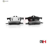 BRAKE PAD SET DISC BRAKE GH-412403 FOR MINI W17 D14 /1ND 1.4L W10 B14 A 1.4L