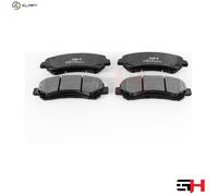 BRAKE PAD SET DISC BRAKE GH-412606 FOR NISSAN ROGUE QASHQAI/+2/VAN X-TRAIL/II