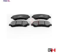 BRAKE PAD SET DISC BRAKE GH-412606 FOR NISSAN ROGUE QASHQAI/+2/VAN X-TRAIL/II