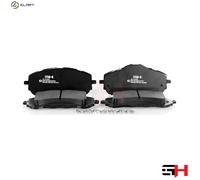 BRAKE PAD SET DISC BRAKE GH-412804 FOR PEUGEOT PARTNER/Box/Body/MPV RIFTER 1.2L