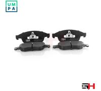 1x Brake Pads Set Front Right+Left GH-413026