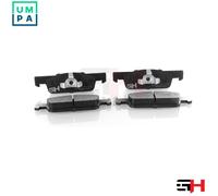 Gema Herrerías Brake Pad Set GH-413032 – Front Disc Brake for Renault Clio IV / Logan II