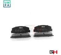 BRAKE PAD SET DISC BRAKE GH-413245 FOR MAZDA 323/VI/Hatchback 6/Station/Wagon